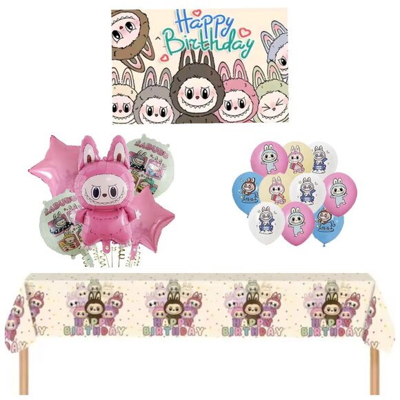 LABUBU BALLOONS AND PARTY SUPPLIES - Picture 1 of 5